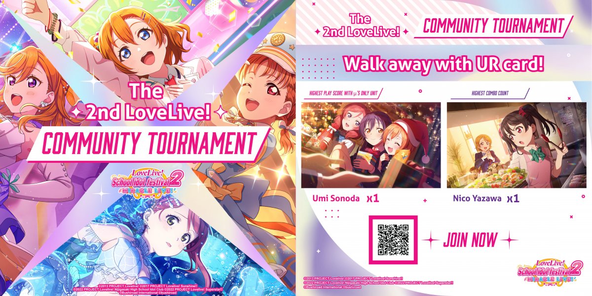 2nd Love Live! Community Tournament 🎶✨