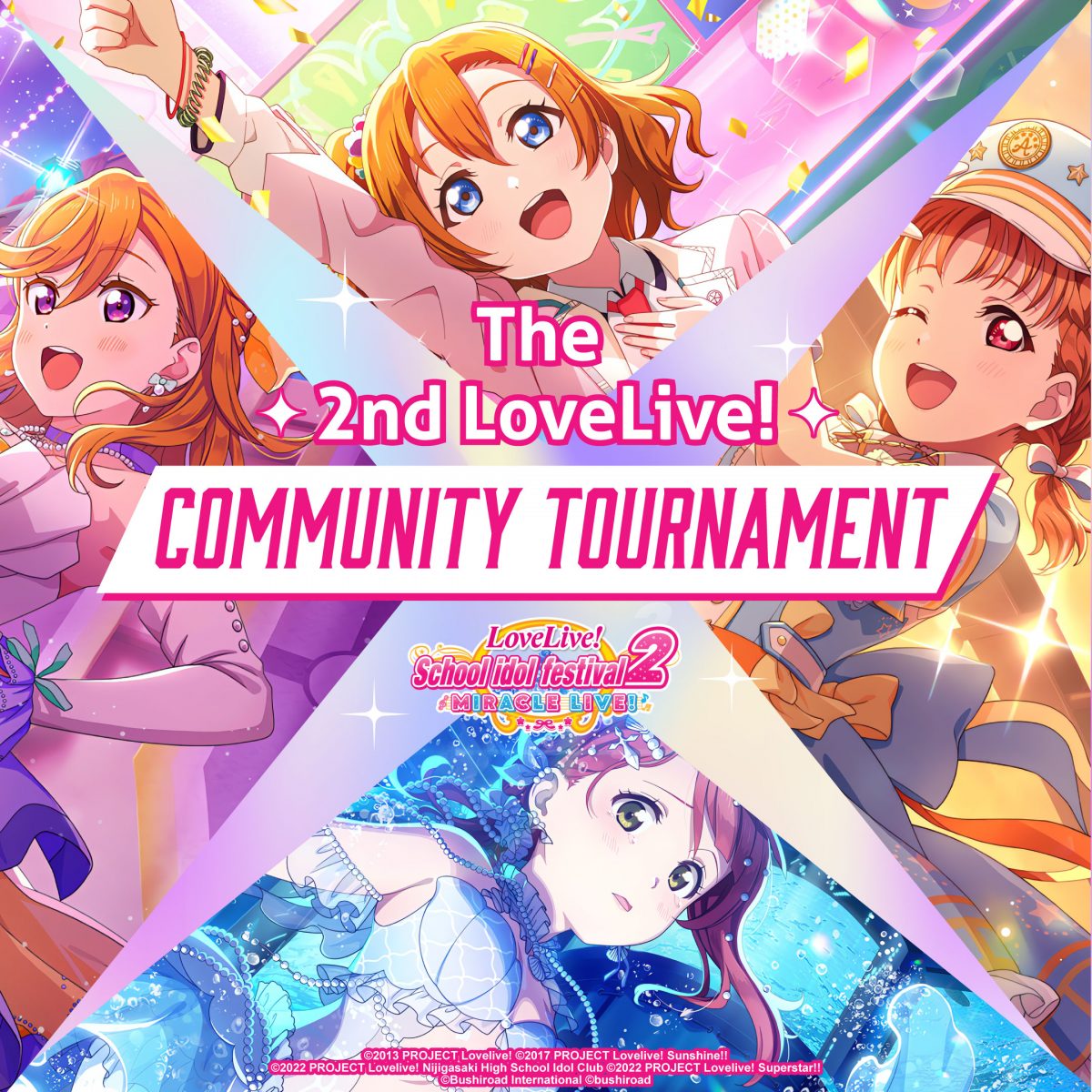 Winners for the 2nd Love Live! Community Tournament 🎶✨
